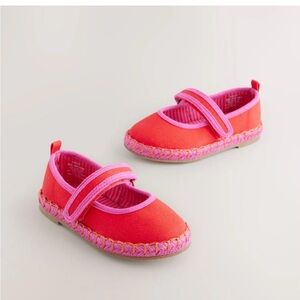 NEXT Kids Pink and Red Shoes